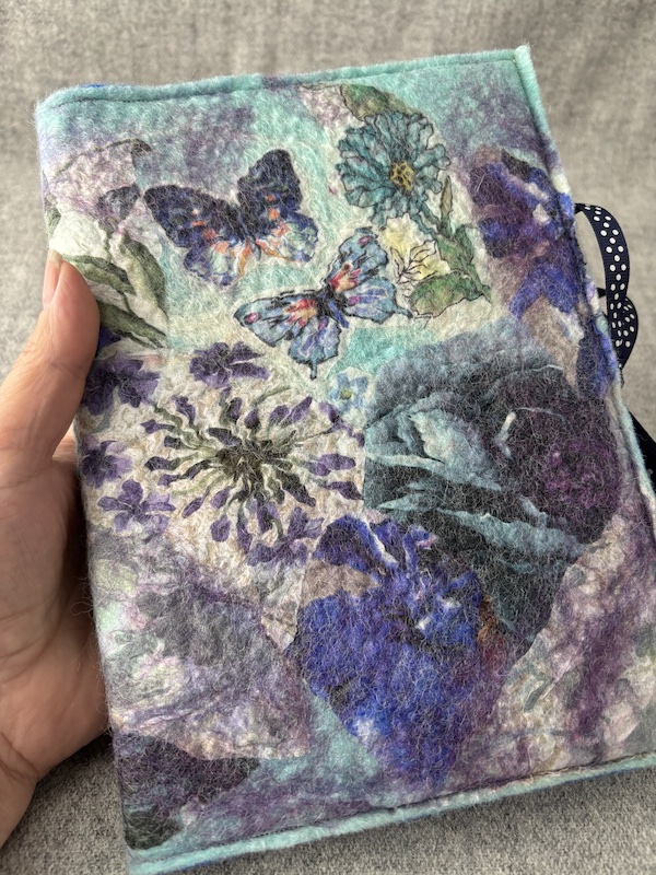 Blue Butterflies A5 Journal