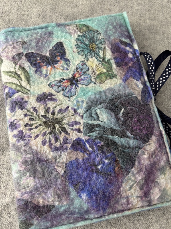 Blue Butterflies A5 Journal